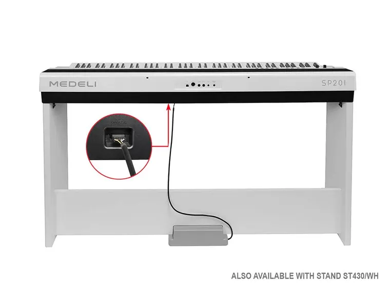 Medeli SP201 Digital Stage Piano White