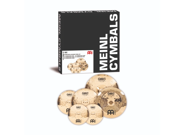Meinl CCEM-CS1 Classics Custom Extreme Cymbal Set 14H,16C,18C,18CH,20R 