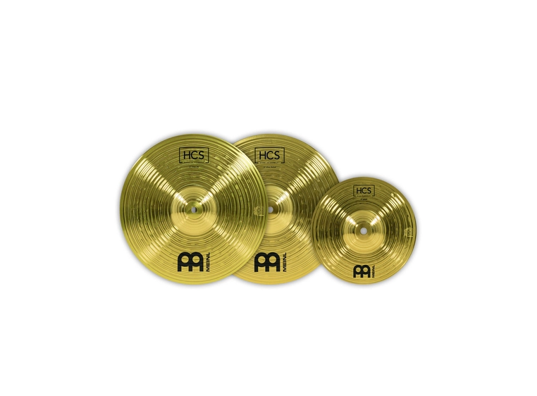 Meinl HCS-CS1 HCS Starter Cymbal Set 8SP/13HH 