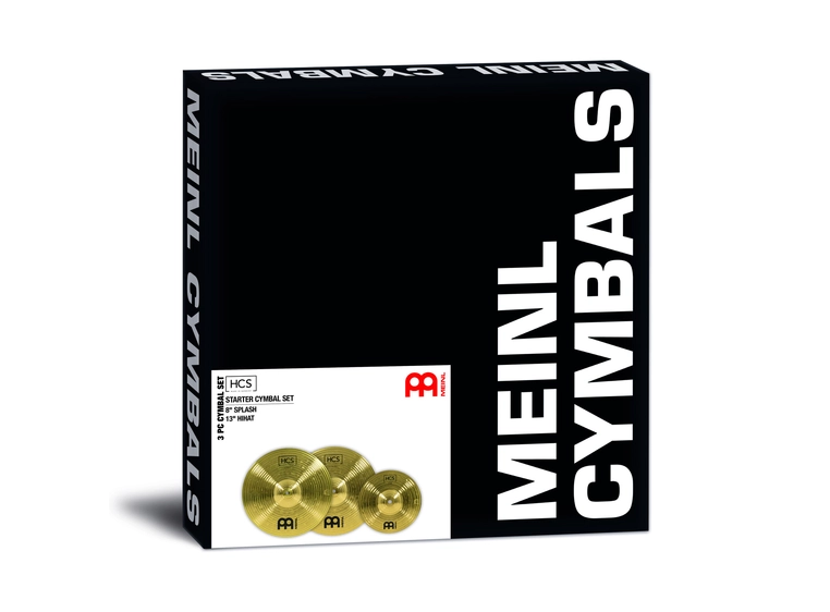 Meinl HCS-CS1 HCS Starter Cymbal Set 8SP/13HH 