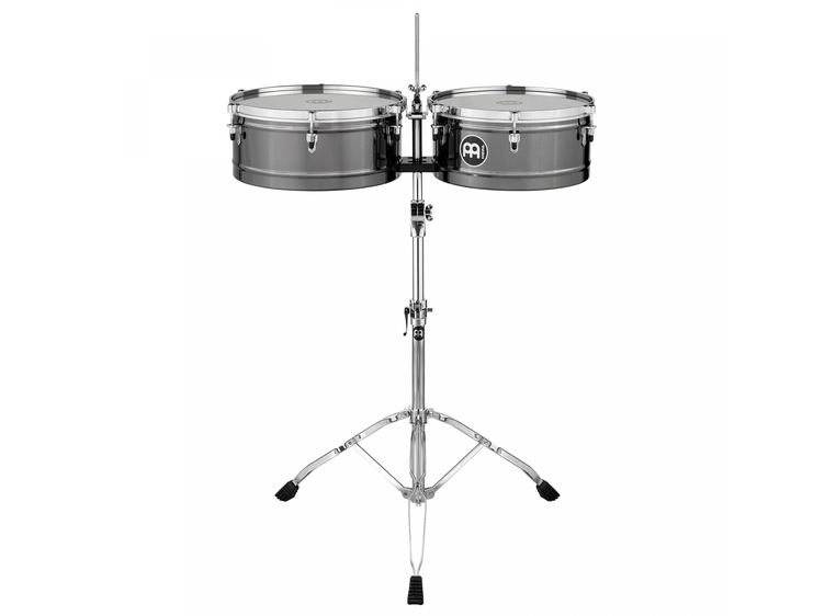 Meinl MTS1415BN Marathon Timbales 14 & 15, Black Nickel 