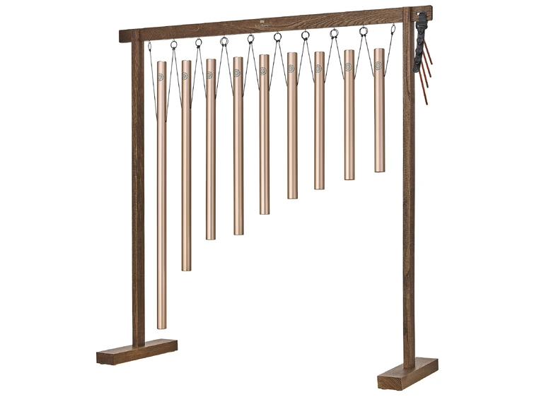 Meinl SBTSETSOL Sound Bath Tube Chimes Solfeggio Set, 9 Pcs. 