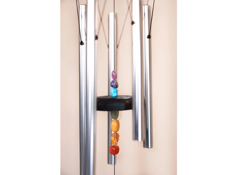 Meinl Sonic Energy CMC25S Chakra Meditation Chime 25, Silver 