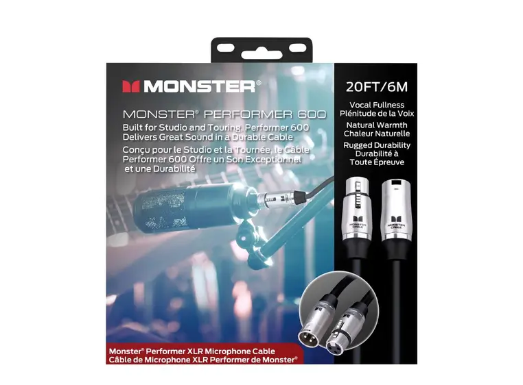 Monster Performer 600, Mic 20 ft. XLR (600570) 