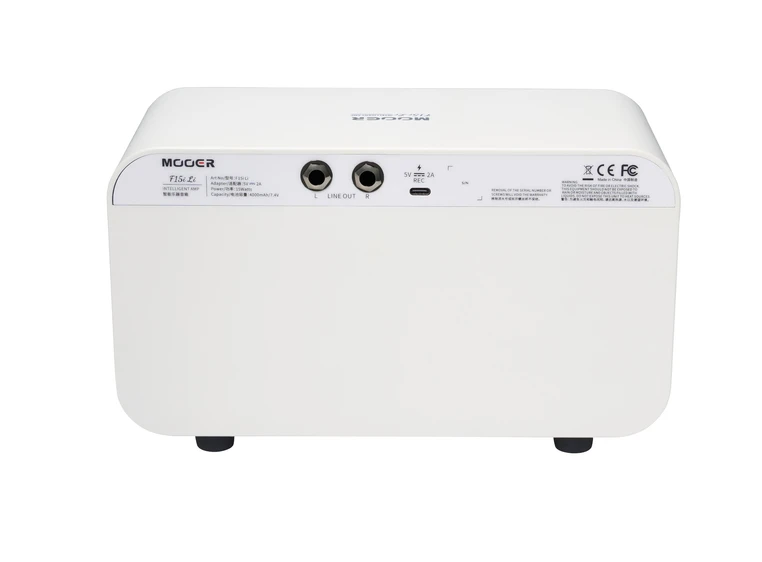 Mooer F15i Li Snowfall White Multi-Effects & Modeling Combo 2x 2"/15W 