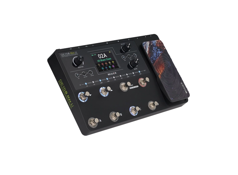 Mooer GE150 Max LI Multi Effects Pedal, w. Battery 
