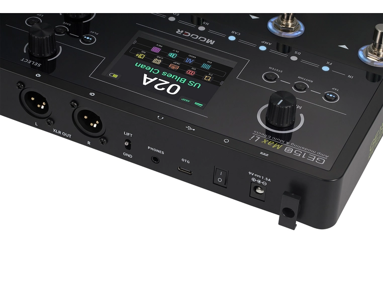 Mooer GE150 Max LI Multi Effects Pedal, w. Battery 