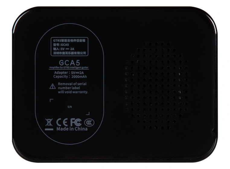 Mooer GTRS Guitars PTNR Mini Bluetoothforsterker 5 Watt - Black 