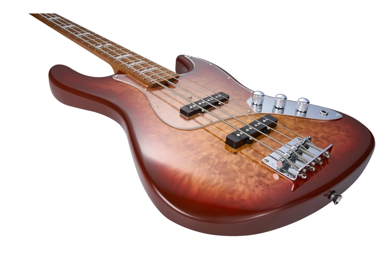 Mooer MBJ420 Electric Bass Guitar Red Burst 