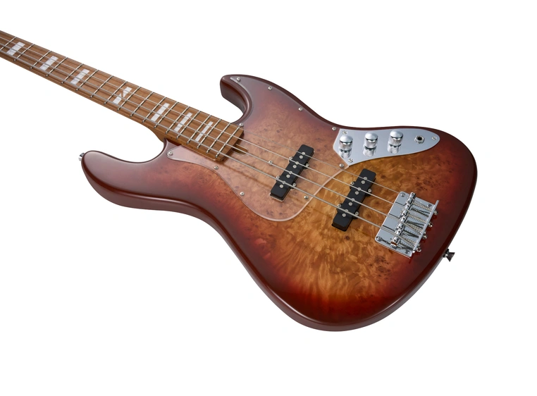 Mooer MBJ420 Electric Bass Guitar Red Burst 