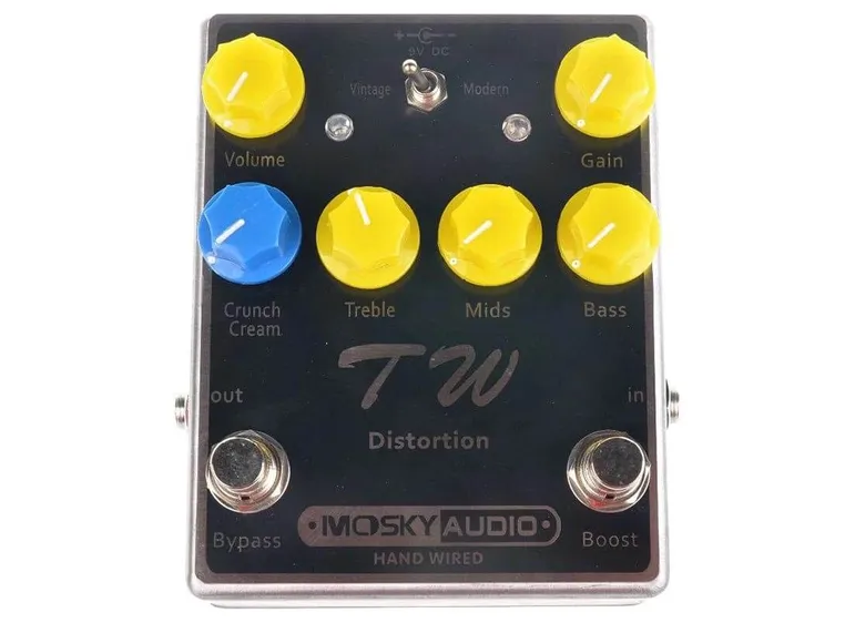 Mosky TW-Distortion gitareffektpedal 