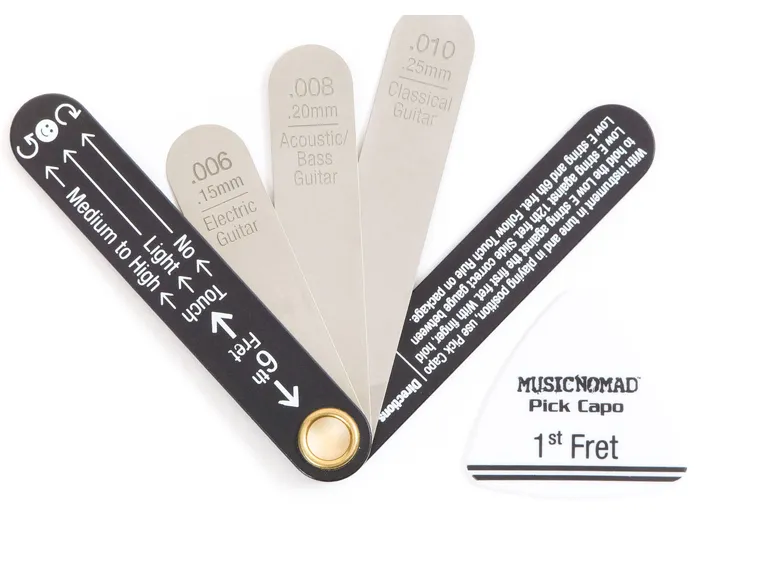 MusicNomad MN614 Truss Rod Relief Action Gauge 