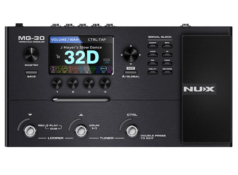 Nux MG-30 Modeling Guitar Processor 