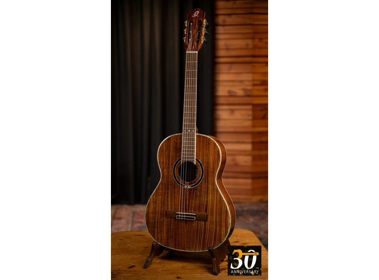 Ortega RE30TH-ACA Nylonstr. gitar m.mik 30th Anniversary 