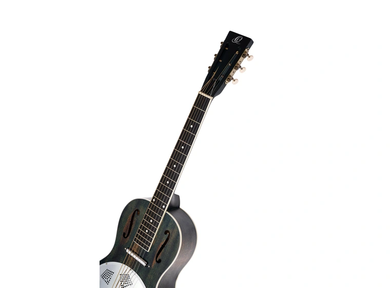 Ortega RRG30E-DD Americana Series Resonator Guitar, Denim 
