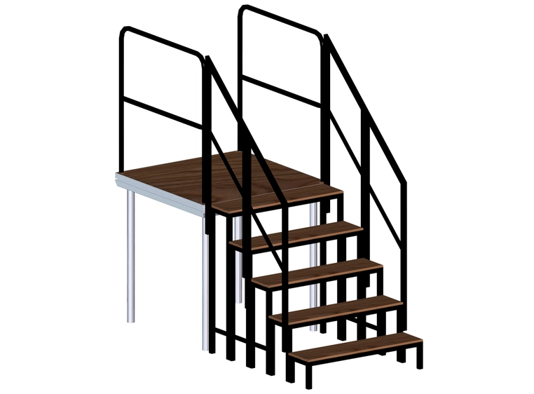 PROLYTE SM-STAIR EasyStair modultrapp 80cm, Enkel Trappemodul 