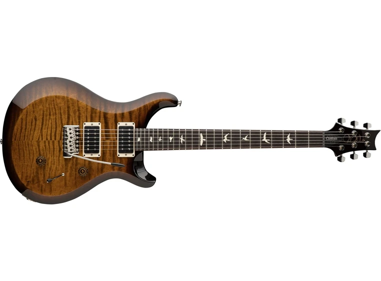 PRS S2-CUSTOM24-KW Black Amber Mahognikropp/hals, lønnetopp, palisander 