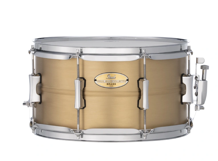 Pearl 13"x7" Brass Shell Snare Drum PSC1370B Brushed Natural Brass 