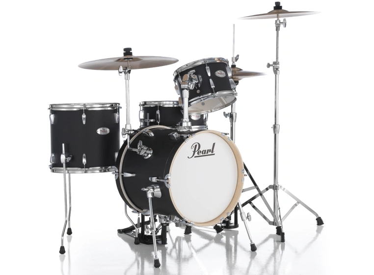 Pearl Midtown 16" 4pc Compact Set w/HW Matte Black 