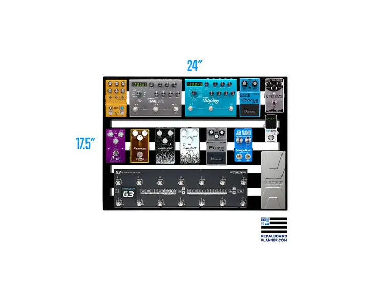 Pedaltrain PT-XD24-TC Pedaltrain XD-24 with Tour Case 