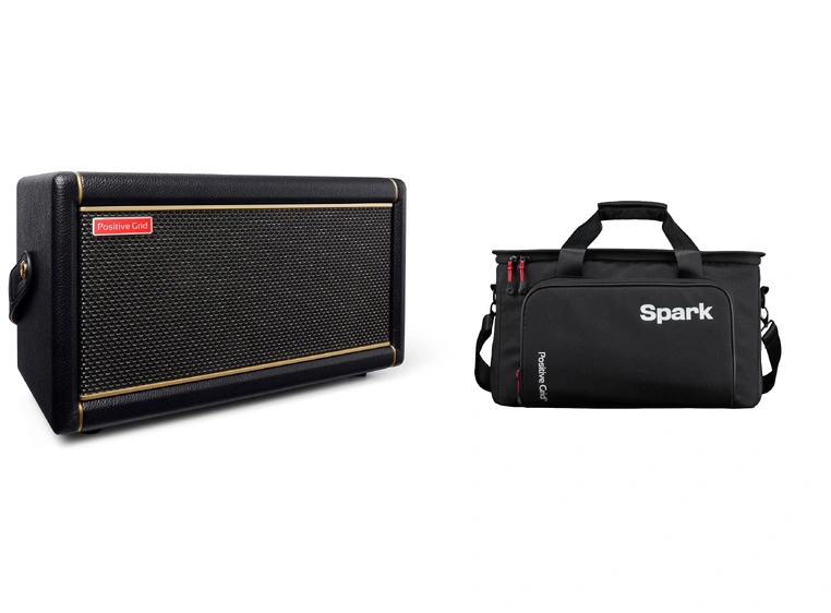 Positive Grid Spark 2 Black Bag Bundle 