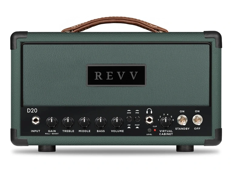 Revv D20 Rørtopp Headshell Emerald 