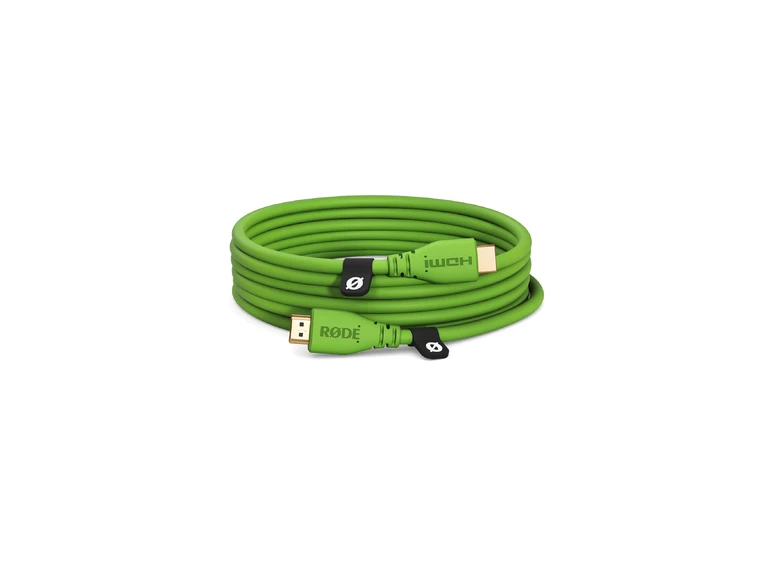 Røde HDMI-kabel 3m Green 