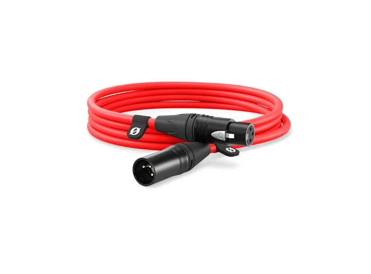 Røde XLR Mikrofonkabel Red 3 meter 