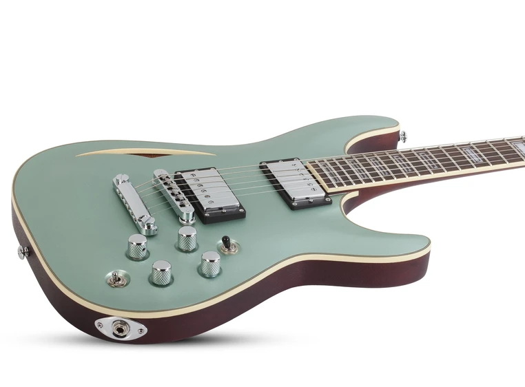 Schecter C-1 E/A Classic Satin Vintage Pelham Blue 