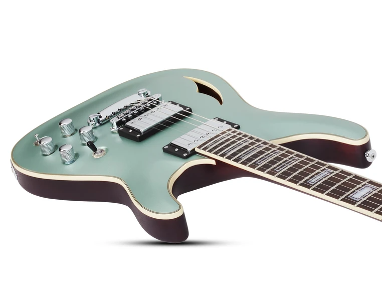 Schecter C-1 E/A Classic Satin Vintage Pelham Blue 