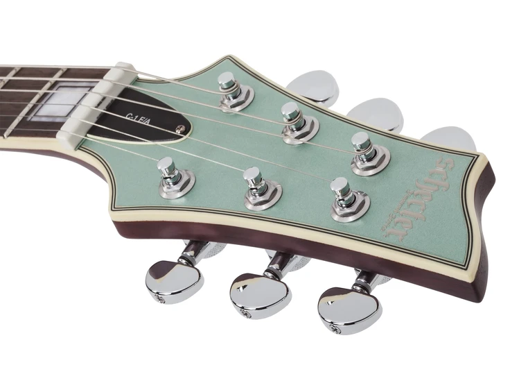 Schecter C-1 E/A Classic Satin Vintage Pelham Blue 