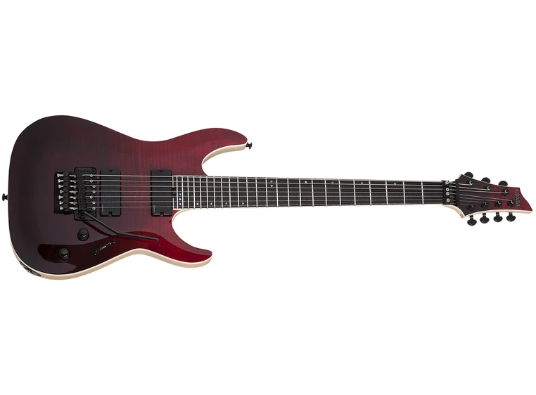 Schecter C-7 Floyd Rose Elite Bloodburst 