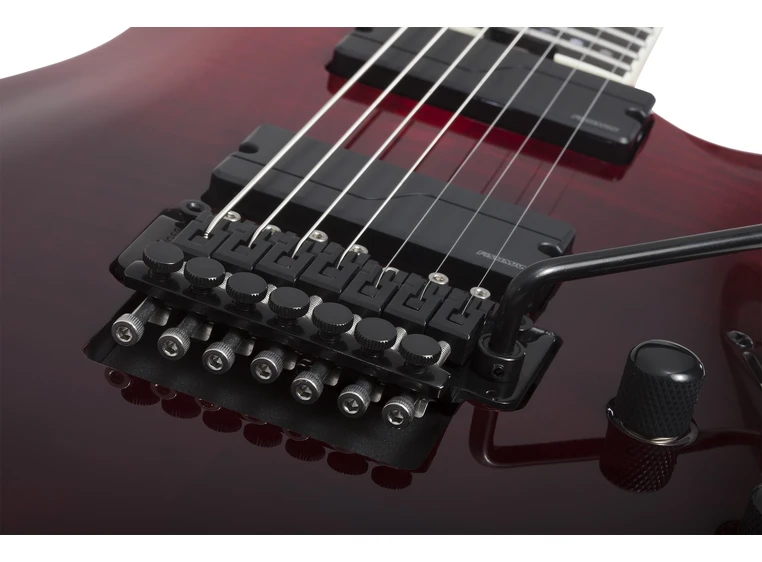 Schecter C-7 Floyd Rose Elite Bloodburst 