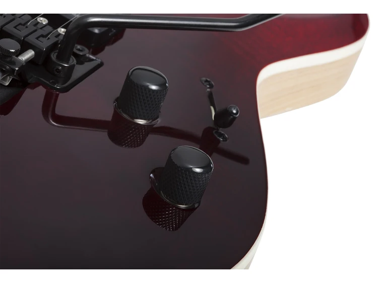 Schecter C-7 Floyd Rose Elite Bloodburst 