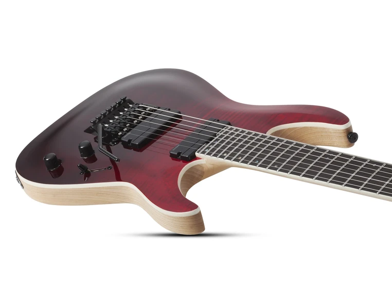 Schecter C-7 Floyd Rose Elite Bloodburst 