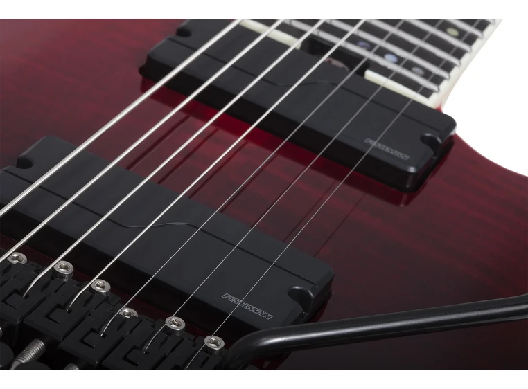 Schecter C-7 Floyd Rose Elite Bloodburst 