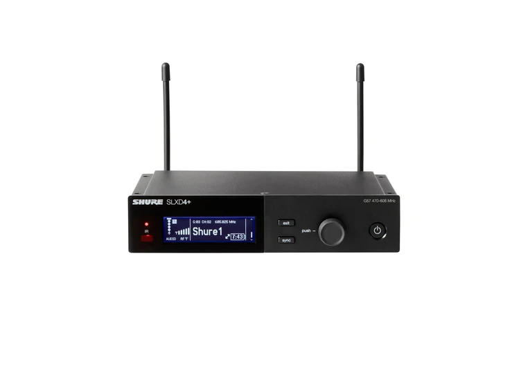 Shure SLXD14D+ Bodypack System, Dual S50 (823-865MHz) 