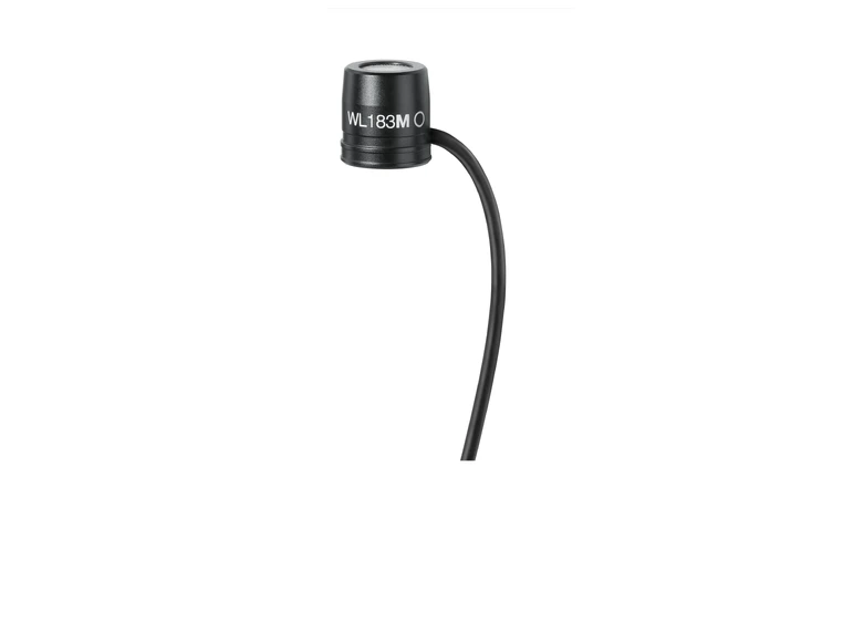 Shure WL183MB/O-TQG Myggmikrofon Omni, Black 