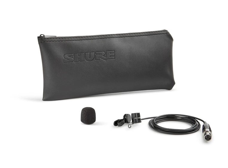 Shure WL183MB/O-TQG Myggmikrofon Omni, Black 