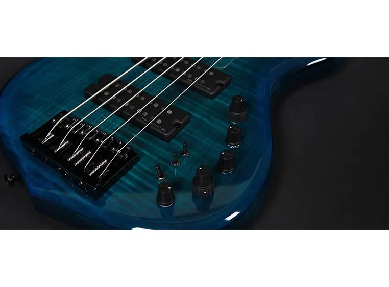 Sire Marcus Miller M7 Alder-5 Fretless Transparent Blue 