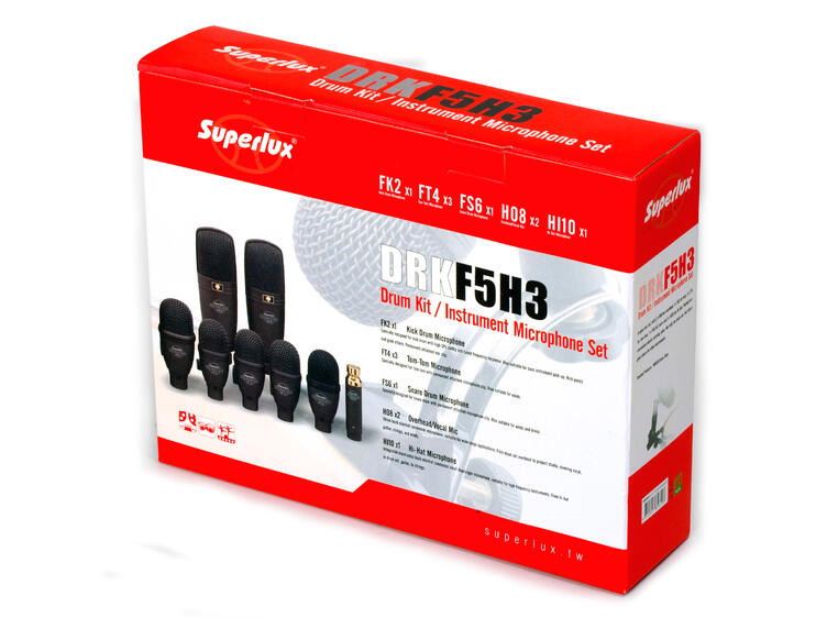 Superlux DRK F5H3 Trommemikrofoner