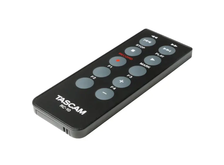 Tascam RC-10 (Løs fjernkontroll) For Tascam portable lydopptakere 