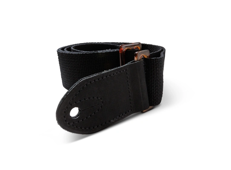 Taylor GS Mini Strap Black Cotton 2" Amber Buckle 