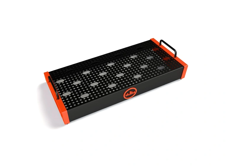 Temple Audio Design SOLO Pedalbrett (22 x 46 cm) - Temple Red 