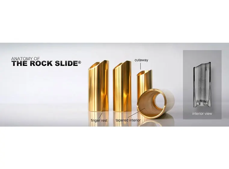 The Rock Slide Aged Brass Slide Medium 