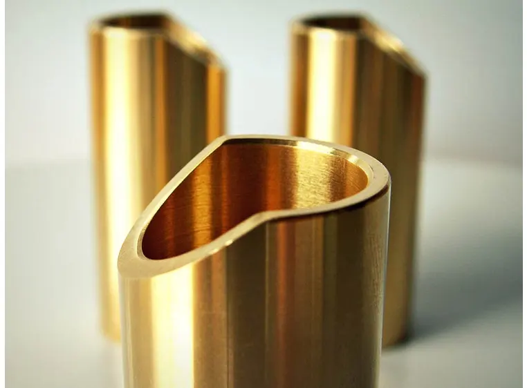 The Rock Slide Polished Brass Slide XL 