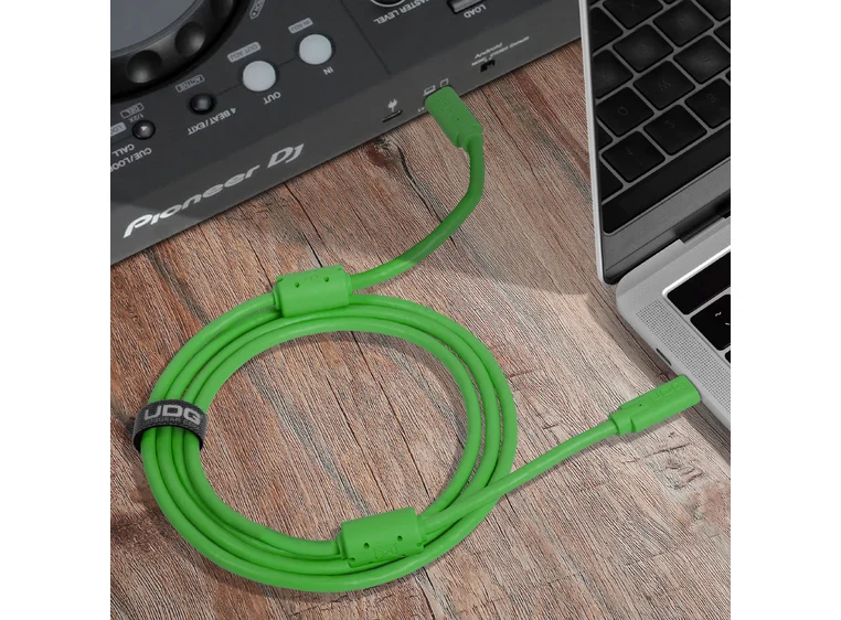 UDG Gear Ultimate USB 3.2 C-C Green 1,5 m 