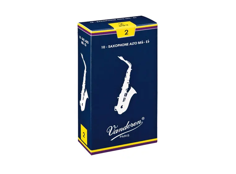 Vandoren Alto Sax Reeds 2 10-pack 
