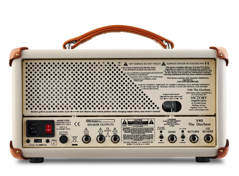 Victory Amplifiers V40 The Duchess Compact Sleeve 