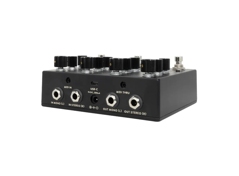Walrus Audio Qi Etherealizer Black Multieffekt 